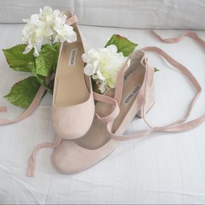 Steve Madden dusty pink shoes